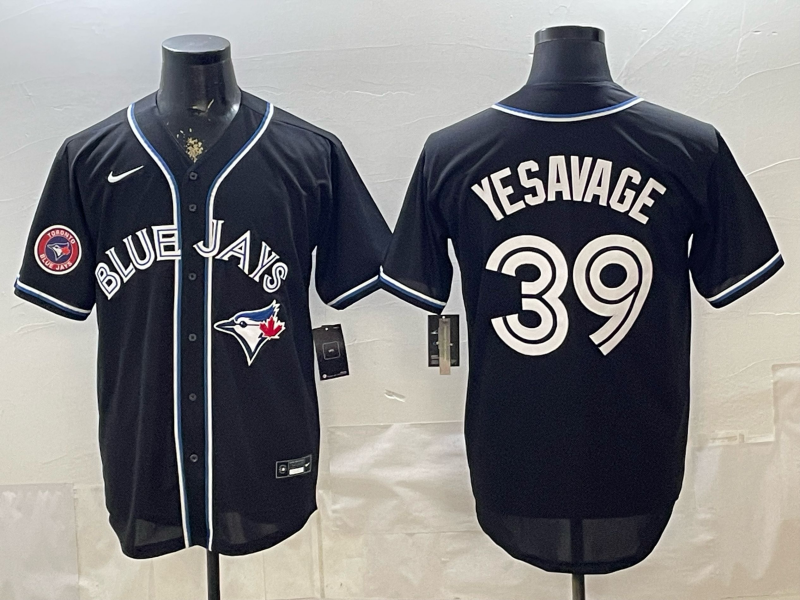 Men 2026 Toronto Blue Jays #39 Yesavage black Game Nike MLB Jersey 052702